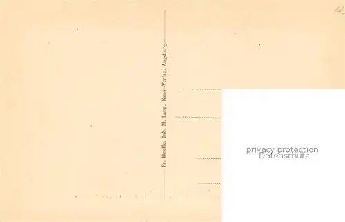 AK / Ansichtskarte Augsburg Galerie Cranach Luther Melanchthon Kurfuerst Friedrich III von Sachsen Gemaelde Augsburg