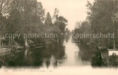 AK / Ansichtskarte Montigny_Loiret Vue sur le Loing Montigny Loiret