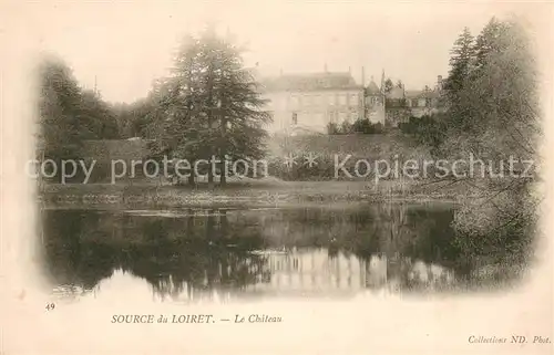 AK / Ansichtskarte Orleans_Loiret Chateau Orleans_Loiret