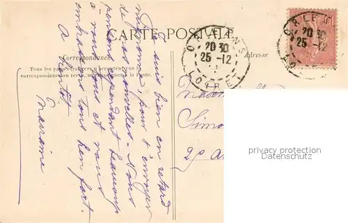 AK / Ansichtskarte Orleans_Loiret Chateau de la Chenaie Orleans_Loiret