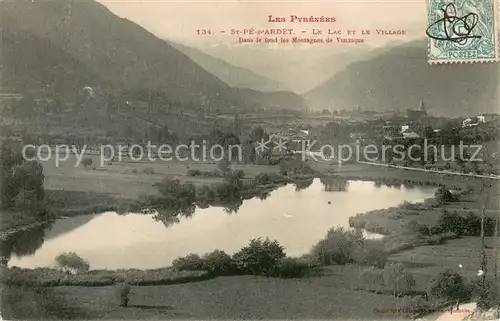 AK / Ansichtskarte Saint Pe d_Ardet Lac Village Saint Pe d Ardet