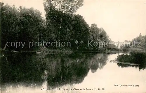 AK / Ansichtskarte Vouvray_Indre et Loire La Cisse Pont Vouvray Indre et Loire