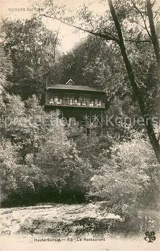 AK / Ansichtskarte Gorges_du_Fier_Lovagny Restaurant 