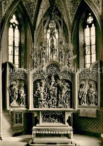 AK / Ansichtskarte Breisach_Rhein Muenster St Stephan Hochaltar Breisach Rhein