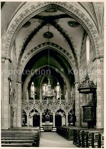 AK / Ansichtskarte Breisach_Rhein Muenster St Stephan Romanische Basilika mit gotischem Chor Breisach Rhein