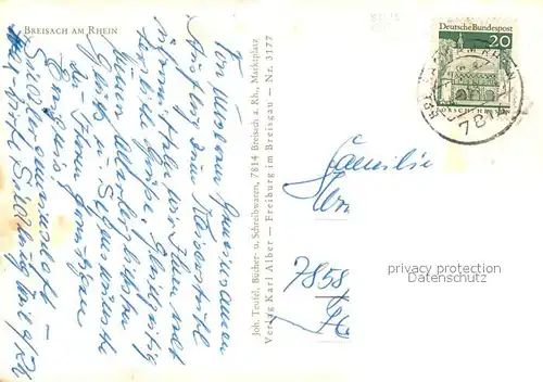 AK / Ansichtskarte Breisach_Rhein Muenster St Stephan Breisach Rhein