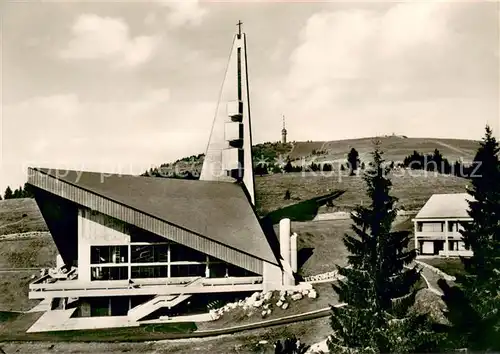 AK / Ansichtskarte Feldberg_Schwarzwald Kirche der Verklaerung Christi Feldberg Schwarzwald