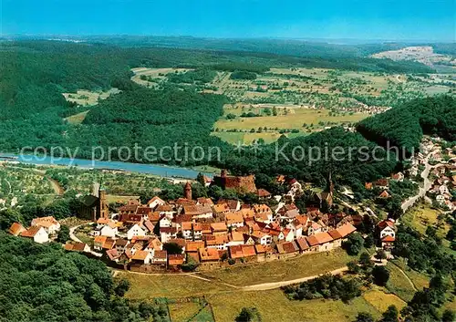 AK / Ansichtskarte Dilsberg Fliegeraufnahme Dilsberg