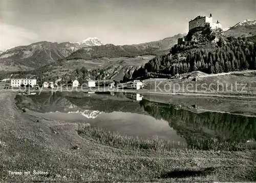 AK / Ansichtskarte Tarasp Schloss Panorama Tarasp