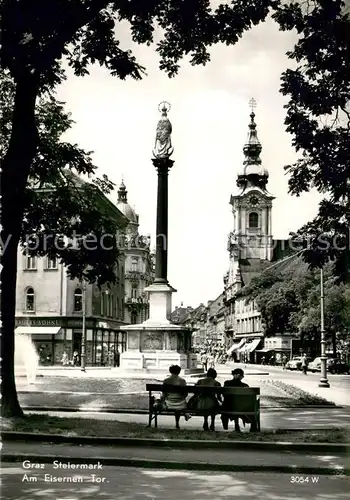 AK / Ansichtskarte Graz_Steiermark Am Eisernen Tor Graz_Steiermark