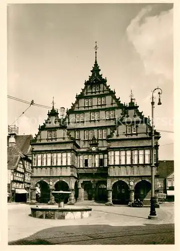 AK / Ansichtskarte Paderborn Rathaus Paderborn