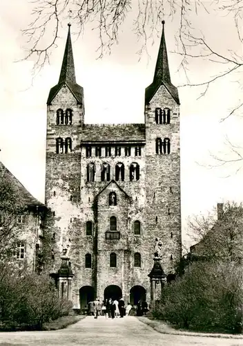 AK / Ansichtskarte Corvey Westwerk der ehem Reichsabtei Corvey