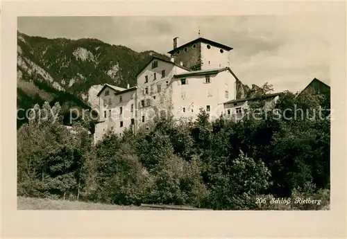 AK / Ansichtskarte Domleschg_GR Schloss Rietberg Domleschg_GR