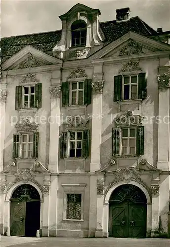 AK / Ansichtskarte Chur_GR Bischoefliches Schloss Stukkaturfassade Chur_GR