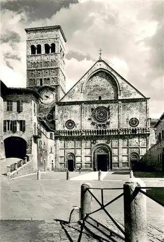 AK / Ansichtskarte Assisi_Umbria Cattedrale di San Rufino Assisi Umbria