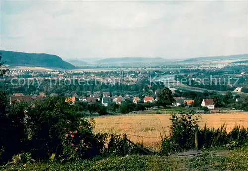 AK / Ansichtskarte Hoexter_Weser Blick vom Ziegenberg Hoexter Weser