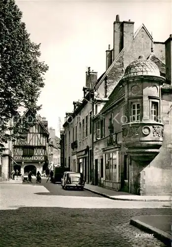 AK / Ansichtskarte Dijon_Cote_d_Or Echaugette Place des Ducs Tourelle dangle de lancien Hotel de Derbis Dijon_Cote_d_Or