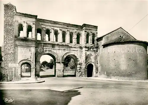 AK / Ansichtskarte Autun Porte St Andre Autun