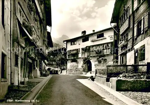 AK / Ansichtskarte Werdenberg Dorfstrasse Werdenberg