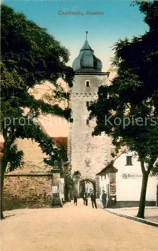 AK / Ansichtskarte Durlach Baseltor Durlach