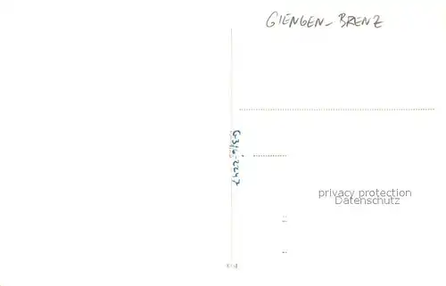 AK / Ansichtskarte Giengen_Brenz Stadtkirche Fliegeraufnahme Giengen Brenz