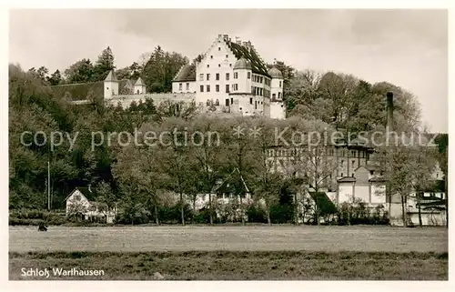 AK / Ansichtskarte Warthausen_Riss Schloss Warthausen Warthausen Riss