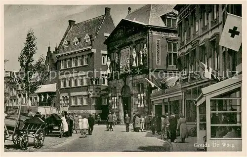 AK / Ansichtskarte Gouda De Waag  Gouda