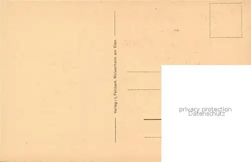 AK / Ansichtskarte Meisenheim_Glan Ritterhaus  Meisenheim_Glan