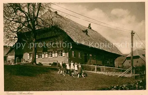 AK / Ansichtskarte Bernau_Schwarzwald Thomahaus  Bernau Schwarzwald