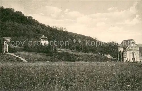 AK / Ansichtskarte Tennenbach Kapelle Kriegerdenkmal Klosterfriedhof  Tennenbach