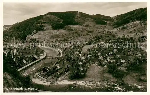 AK / Ansichtskarte Weisenbach_Murgtal  Weisenbach Murgtal