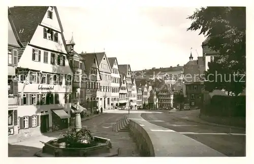 AK / Ansichtskarte Calw Am Markt Lebensmittel Handlung  Calw