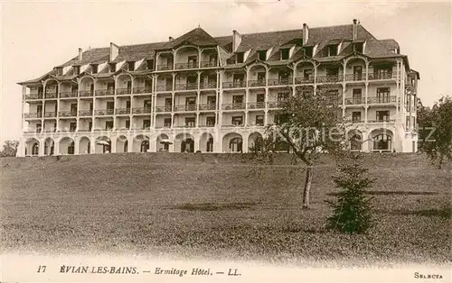 AK / Ansichtskarte Evian les Bains_Haute_Savoie Ermitage Hotel Evian les Bains_Haute