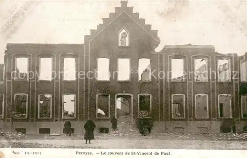 AK / Ansichtskarte Pervyse Couvent de St Vincent de Paul  Pervyse