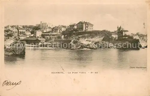 AK / Ansichtskarte Biarritz_Pyrenees_Atlantiques Port Vieux Biarritz_Pyrenees