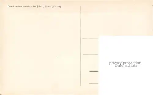 AK / Ansichtskarte Bern_BE HYSPA S?uglingsheim Bern_BE