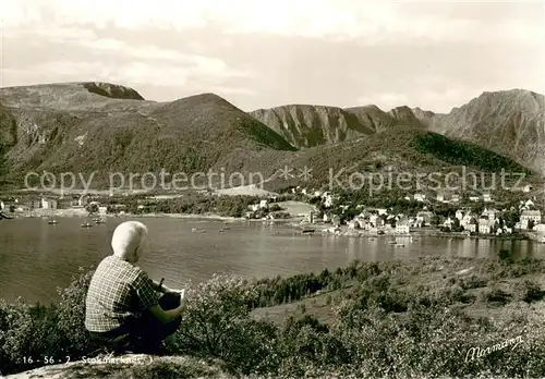 AK / Ansichtskarte Stokmarknes  Stokmarknes