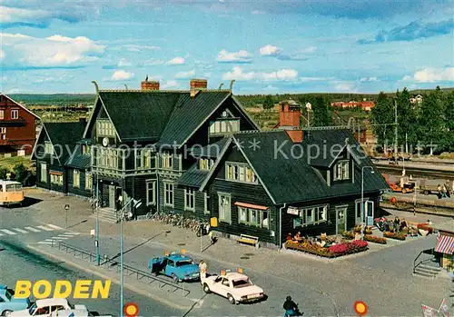 AK / Ansichtskarte Boden J?rnv?gsstationen  Boden