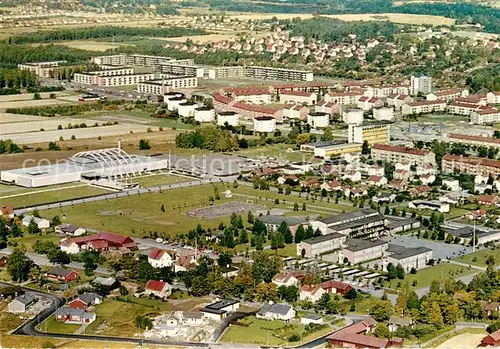 AK / Ansichtskarte Dalarna Borl?nge Fliegeraufnahme Maserhallen Dalarna