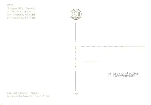AK / Ansichtskarte Capri Piazzetta Capri