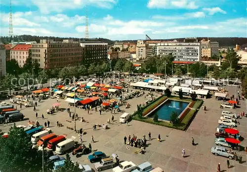 AK / Ansichtskarte Lahti Kauppatori Marktplatz Lahti