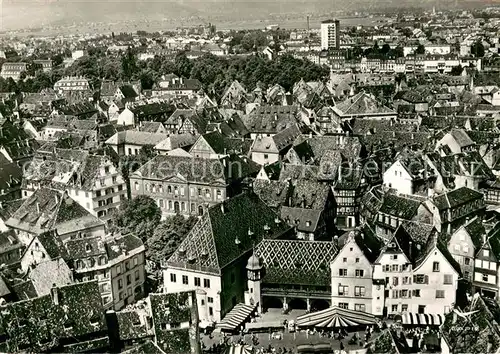 AK / Ansichtskarte Colmar_Haut_Rhin_Elsass Vieux Quartier Vue aerienne Colmar_Haut_Rhin_Elsass