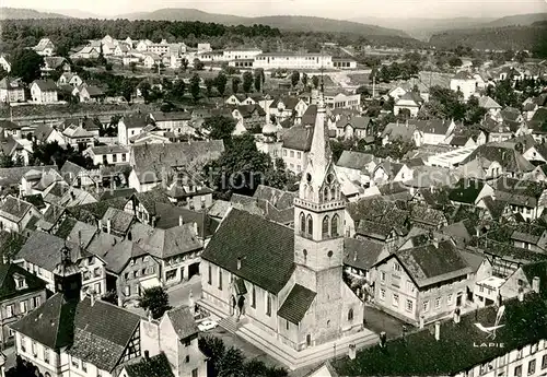 AK / Ansichtskarte Ingwiller Eglise Vue aerienne Ingwiller