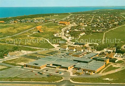 AK / Ansichtskarte Hanstholm Centret Fliegeraufnahme Hanstholm
