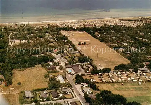 AK / Ansichtskarte Fjellerup Strand Camping Fliegeraufnahme Fjellerup