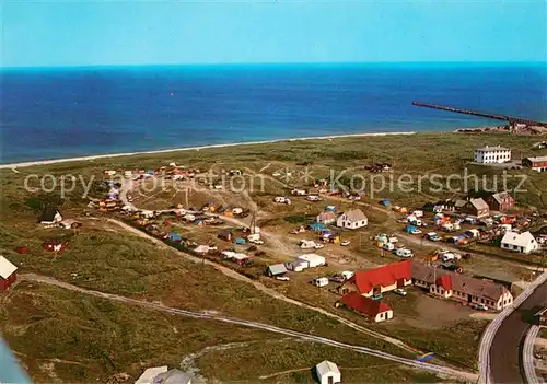 AK / Ansichtskarte Thisted Strandgardens Camping Nr. Voruper Fliegeraufnahme Thisted