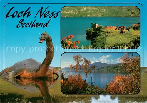 AK / Ansichtskarte Loch_Ness_Inverness Ungeheuer von Loch Ness 