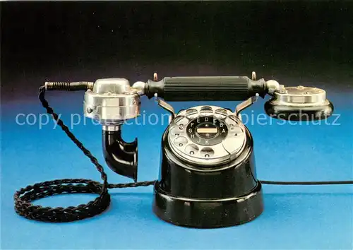 AK / Ansichtskarte Telefon Bayerischer Fernsprechtischapparat 1925 