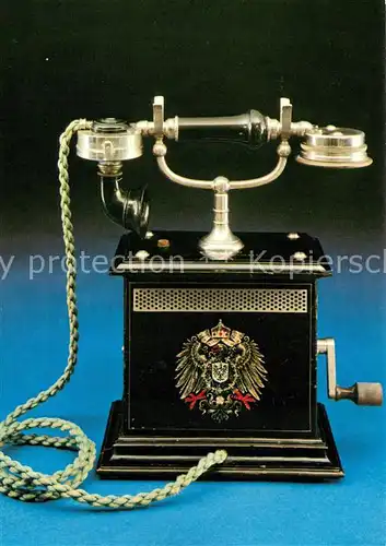 AK / Ansichtskarte Telefon Fernsprechtischapparat OB 00 1900 