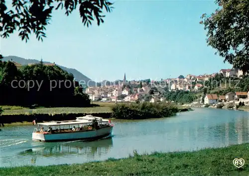 AK / Ansichtskarte Villers le Lac Bords du Doubs Bateau Villers le Lac